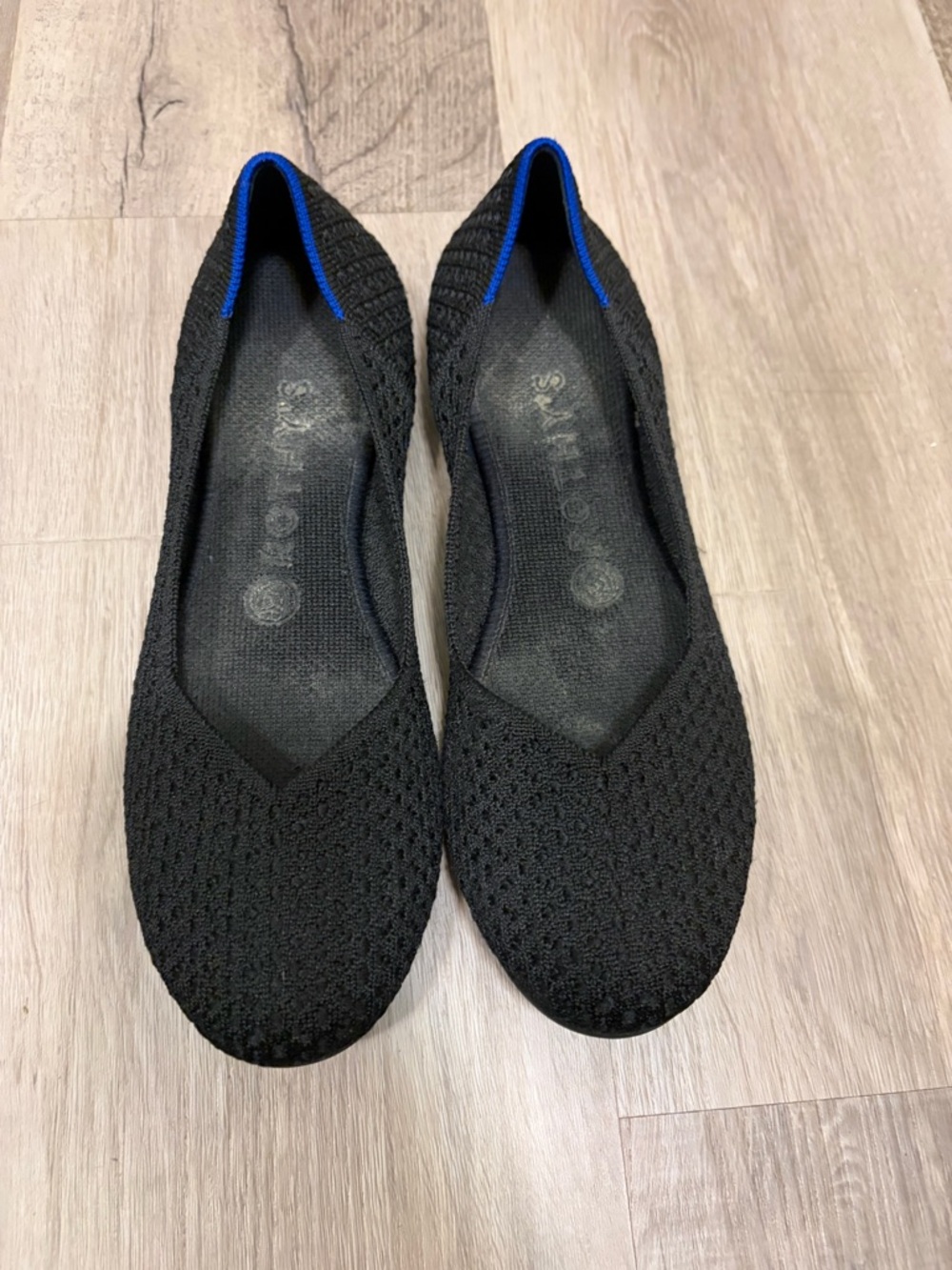 Rothy’s Black Knit Women's Ballet Flats